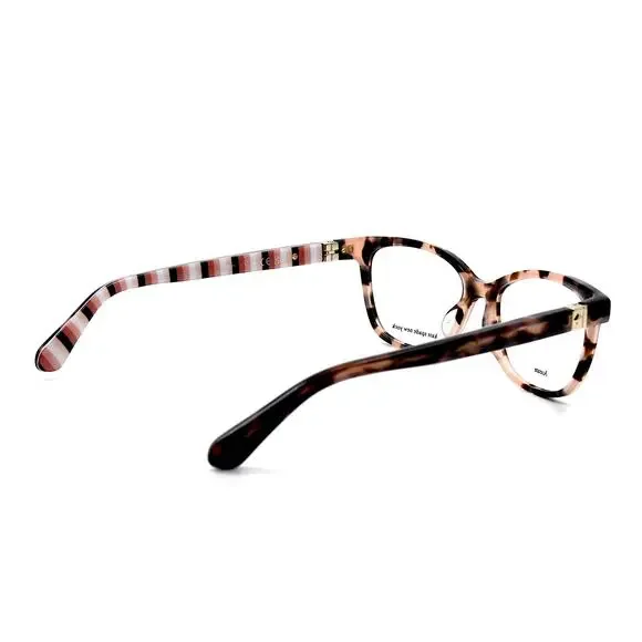 NEW KATE SPADE EMILYN HT8 PINK HAVANA AUTHENTIC EYEGLASSES FRAME - Picture 8 of 12